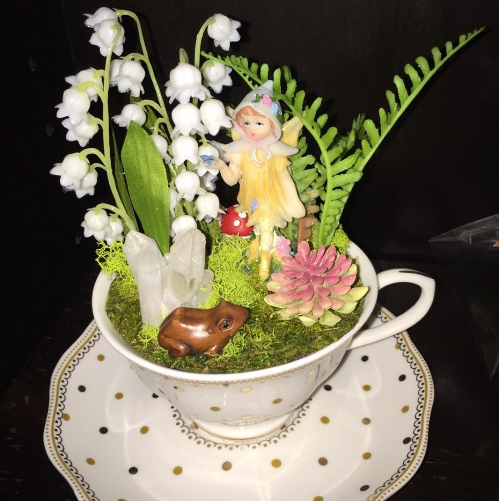 Customizable fairy gardens!